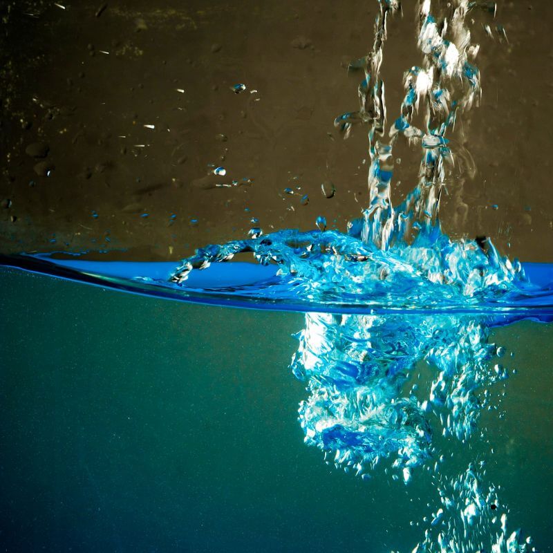clean and pure drinking water
