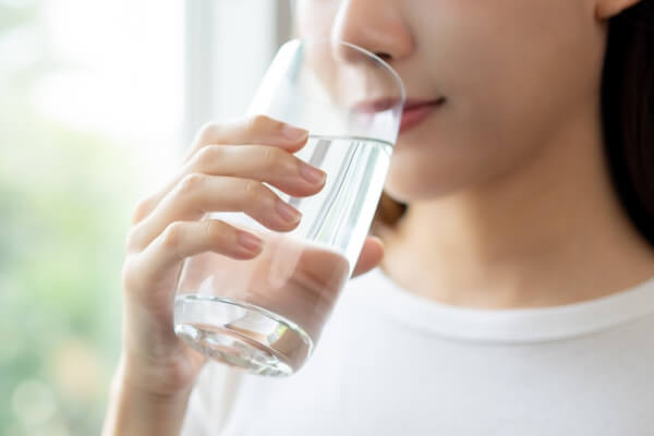drinking water